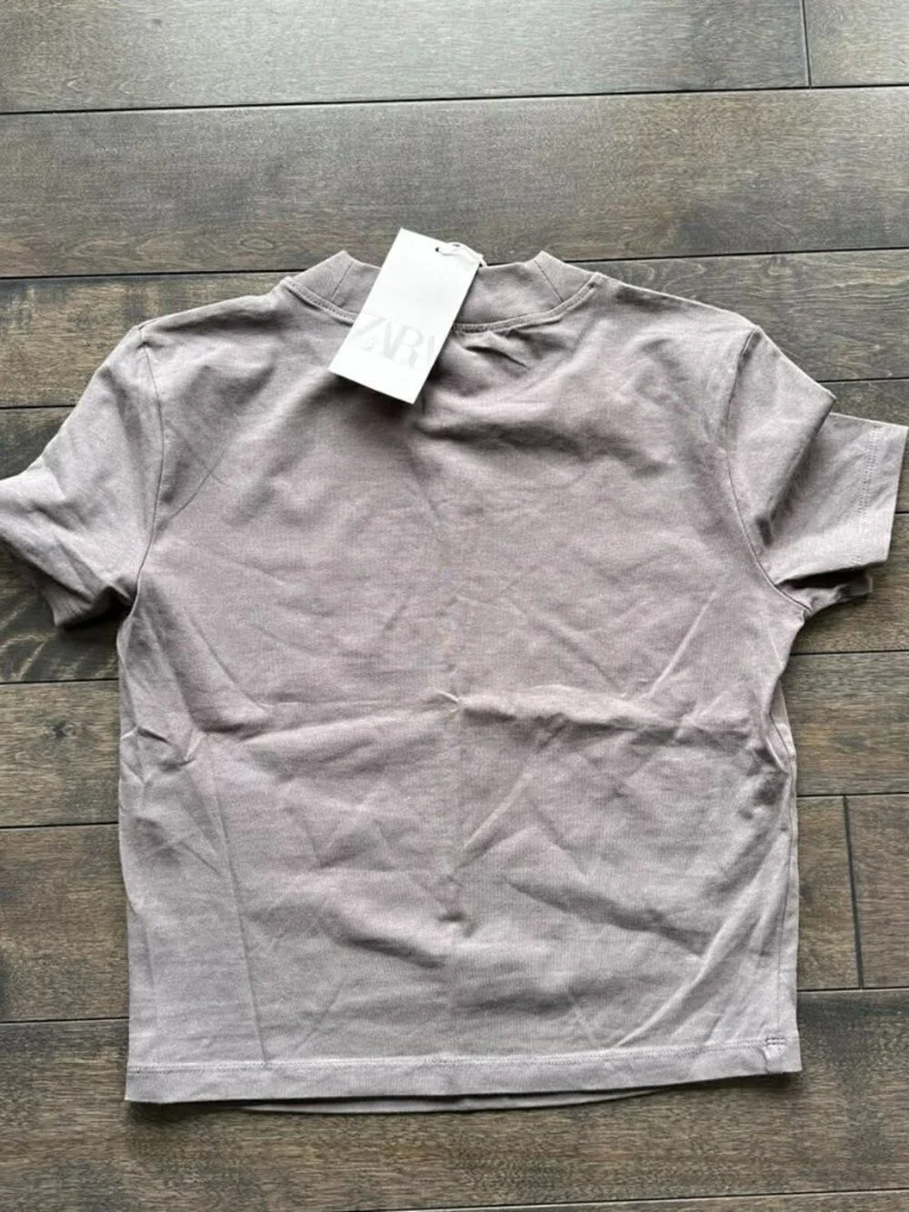 Zara Short Sleeve Mockneck Tee - Picture 2 of 2